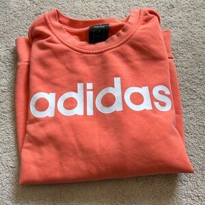Women’s Adidas Coral Crewneck Sweatshirt Medium
